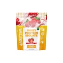 Au sujet du temps Whey Protéine Isolate Poudre 25g Fraise, Ingrédients naturels, Non-OGM, Sans gluten, Sans lactose, Zéro sucre, Faible glucides, 32 portions