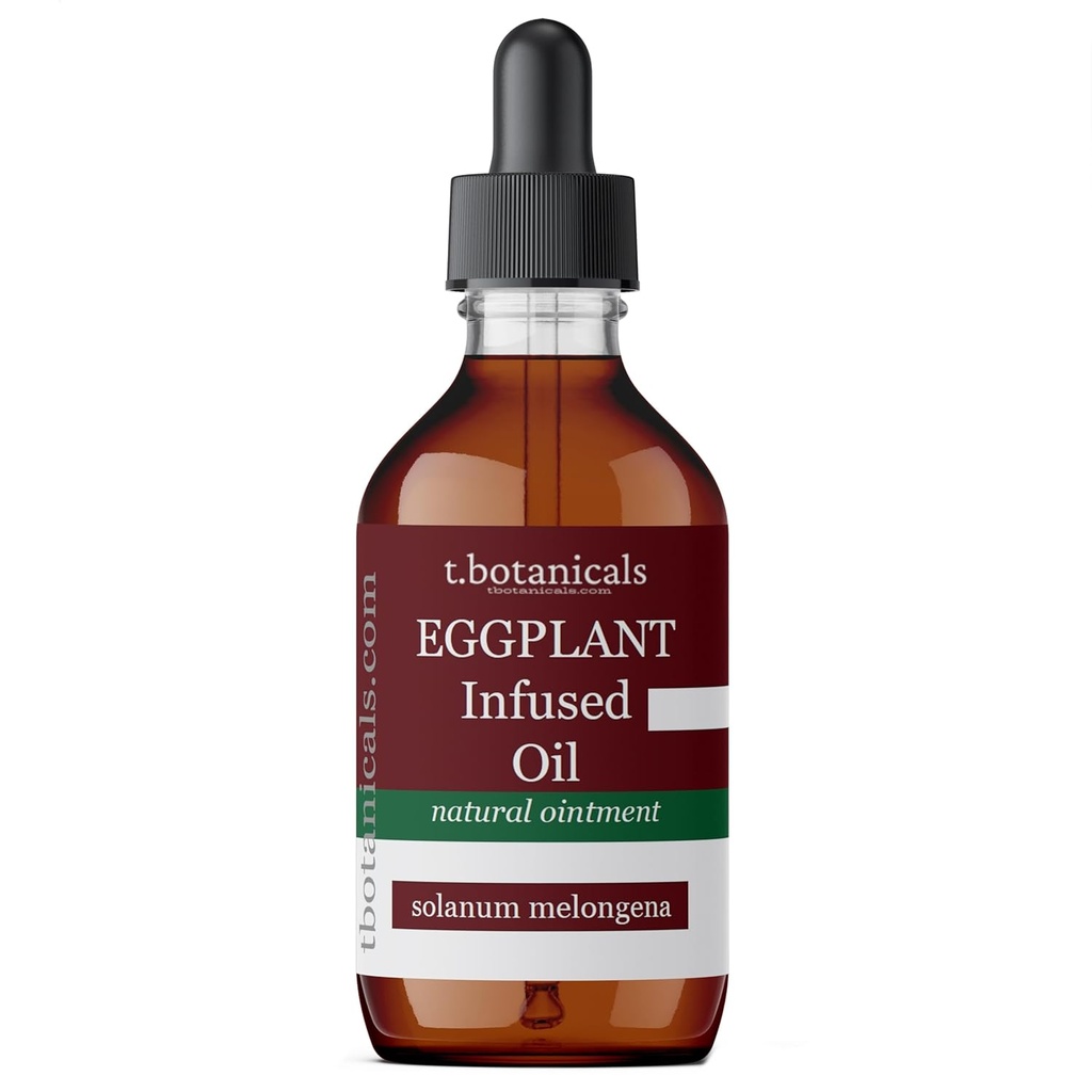 Aubergineolie Aubergine Geïnfundeerde olie voor huidaandoeningen Breedspectrum Aubergineextract