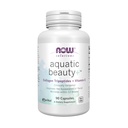 NOW Foods Solutions Aquatic Beauty+ Capsules - Marine Collageen and Vitamine C Supplement for Youthful Skin*, Non-GMO, 60 Capsules