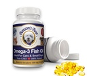 Benson's Beste Omega 3 Visolie voor katten en kleine honden - 200 Softgels 500mg - 43% Meer Omega 3 Vetzuren dan Zalmolie - 100% Zuivere, Niet-GMO, Natuurlijke Dierenvoeding Honden Visolie Supplementen