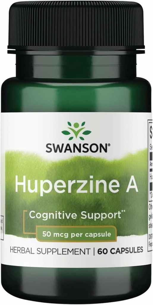 Swanson Huperzine A 50 mcg 60 capsules