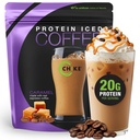 Chike Caramel High Protein Iced Coffee, 20 G Protein, 2 Shots Espresso, 1 G Sugar, Keto Friendly and Gluten Free, 14 Servings (14.3 Ounce)