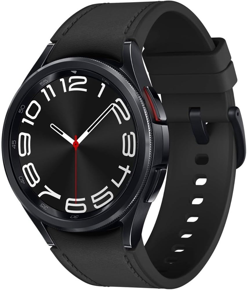 Samsung Galaxy Watch 6 Classic 43mm Smartwatch met roterende Bezel, Fitness Tracker, Advanced Sleep Coaching, Hartmonitor - Zwart (Vernieuwd)