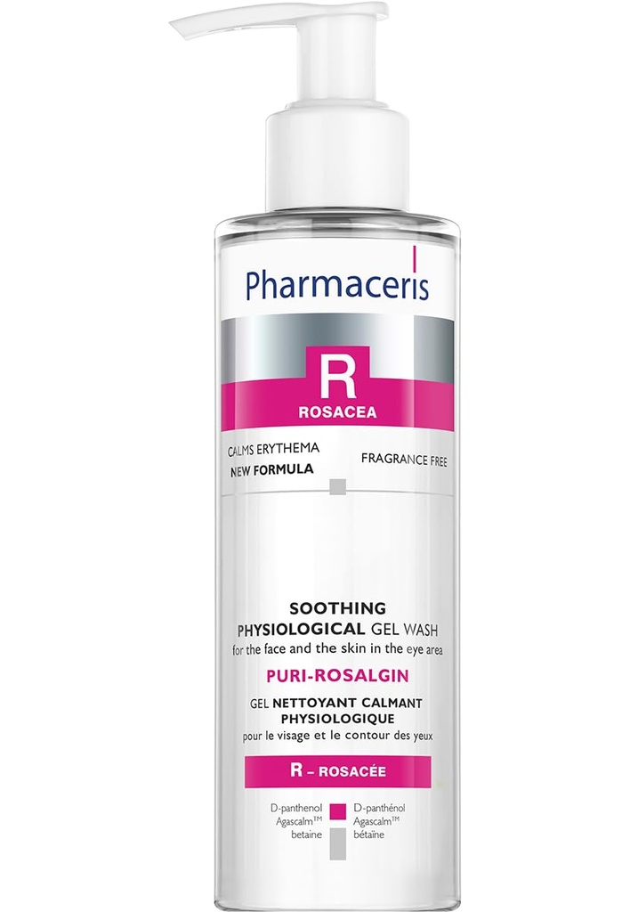 Pharmaceris R - PURI-ROSALGIN gezicht gel wassen voor Rosacea huid (200 ml) door Dr. Irena Eris - Pharmaceris R