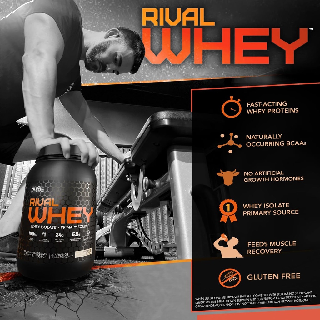 Rival Nutrition Rival Whey – Fruity Cereal, 5lbs