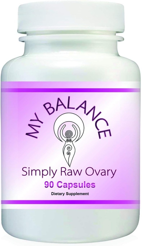 Gewoon Raw Ovary Glandular voor de gezondheid van vrouwen. Raw Bovine Ovarian Glandular 90 Capsules voor Hormonale Ondersteuning.