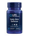 Life Extension Defense de la peau quotidienne, vitamine C, céramides, romarin, citron Verbena, aide à combattre le stress oxydatif et l'apparence des rides, sans gluten, une fois par jour, non OGM, végétarien, 30 capsules