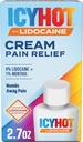 Icy Hot Max Strength Pain Relief Cream met Lidocaine Plus Menthol, 2,7 Ounces