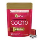 Qunol CoQ10 200 mg zachte kauwen, extra sterkte en ultra hoge absorptie Co-enzym Q10 supplement, #1 cardioloog Aanbevolen supplement voor de gezondheid van het hart, 90 Tel.