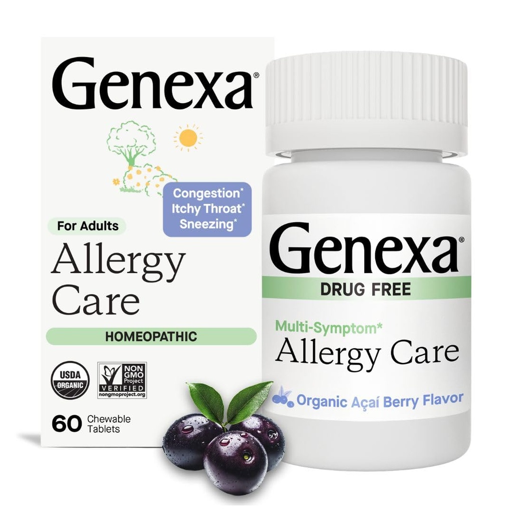 Soins contre l'allergie Genexa Recommendation sans allergène et anti-paresse pour les adultes