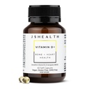 JSHealth Vitamine D3 1000iu Supplement voor gezonde spierfunctie, bot en hart gezondheid, en immuunondersteuning