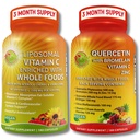 Quercetine met bromelaïne, vitamine C & Zink + liposomale vitamine C 1500mg 