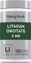 Piping Rock Lithium Orotate Supplement 