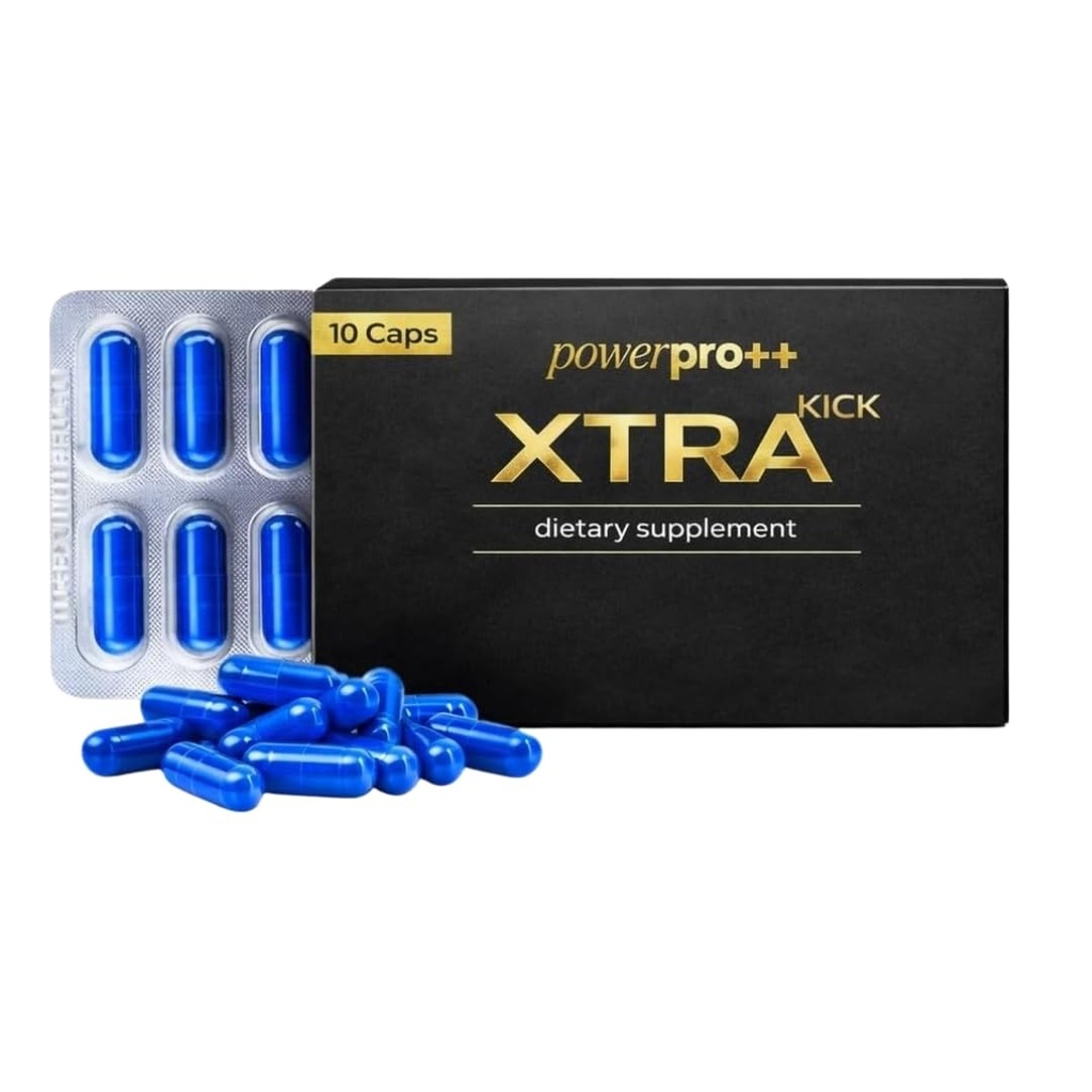 PowerPro++ Energy Support Supplement – Extra Strength Formula to Support Energy, Endurance & Daily Performance – 10 Capsules (1 Box)