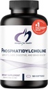 Designs for Health Fosfatidylcholine Softgels - Fosfatidyl Choline supplement van Soy Lecithin tot ondersteuning lever + hersenen gezondheid (180 Softgels)