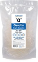 Nutricost Lege Capsules Gelatine Maat 0-500 Helder Lege '0' Gel Capsules - Kosher, Non-GMO, Sojavrij, Glutenvrij