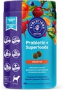 NaturVet Evolutions Probiotische & Superfoods 90ct Zachte Kauwen voor honden - Prebiotische & Probiotische Blend, Digestieve Enzymen, Bone Broth, Omega's - Voedt natuurlijke Gut Bacteriën en Intestinale Microflora