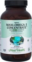 Maxi Health Triple Omega-3 Concentraat - Visolie -"1000 IE" Vitamine D3-90 Capsules - Kosher
