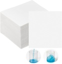 100 Pcs Vomit Absorbent Pad vrac de papier de barf jetable pour sacs Emesis transforme le vomi en grossesse Gel Nausées Matin Maladie Motion Voiture Taxi Avion Voyage, peut tenir 18,6 Oz/ 550 ml