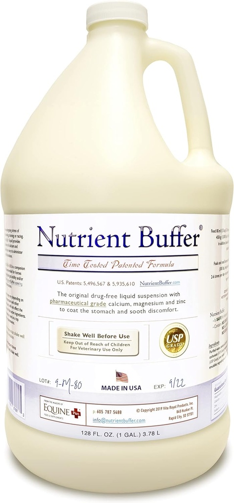 (1 Gallon) Ulcération et soulagement de l'acide, aide digestive, soutien gastrique supérieur, remède colique