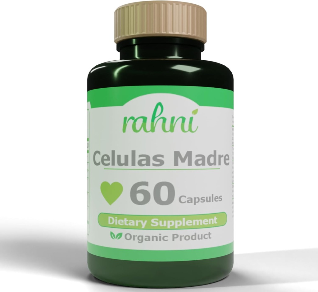 Celulas Madre, Stam Cell Enhancer, Non-GMO, Anti Aging, Spirulina 200mg, Replenish Cells, 60 Capsules