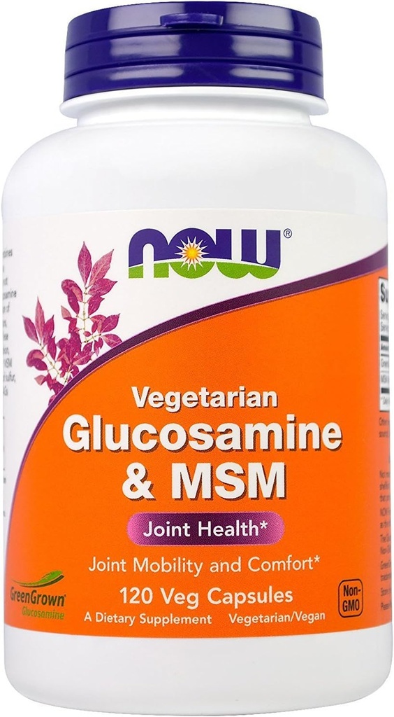 Nu Foods, Glucosamine Hydrochloroide vegetarisch 500mg, 120 Veggie Capsules