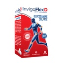 INVIGOFLEX® D - 1500 mg Glucosaminesulfaat (klassieke formulering) - Premium gewrichtssupplement voor knieën, handen, rug en hiep ondersteuning D: Glucosaminesulfaat, capletten - 60 Ct
