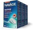 Navage SaltPod w/ Alkalol (3 30-packs) - Exclusief ontworpen voor Nasal Nasal Rinse - Sinus Rinse Alkalol Pods for Fast Relief (90 SaltPod Refills)
