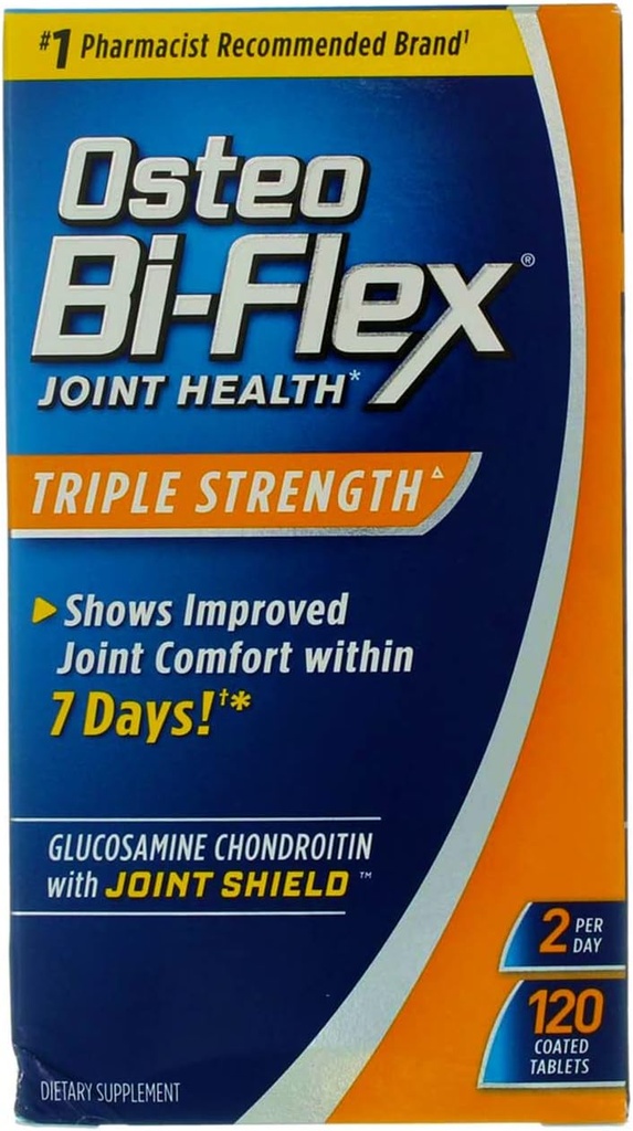 Osteo Bi-Flex Caplets Advanced Triple Strength 120 ea (verpakking van 8)