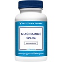 La vitamine Shoppe Niacinamide 500MG, supporte les niveaux de cholestérol déjà dans la gamme normale, une fois par jour (100 capsules)