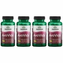 Swanson AvoVida - Supplément naturel pour la promotion de la santé et de la mobilité conjointes - Avocat et soya Non-sponifiables pour soutenir le cartilage et la santé des tissus - (60 capsules, 300 mg chacune) (4 boîtes)