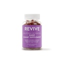 REVIVEEO Melatonine & Botanicals Sleep Gummy Supplement by Revive Essential Oils with Kamille, Lemon Balm & Passionflower - 5 mg Melatonine - Blueberry Flavored