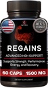 Suppléments HGH pour les hommes et les femmes - Regains Natural Anabolic Muscle Growth Building & Human Growth Hormone pour les hommes, Muscle Builder pour les hommes, Supplément de récupération musculaire après entraînement, 60 pilules protéiques