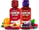 iSatori L-Carnitine 1500, Liquid L-Carnitine met acetaat L-Carnitine, gemengde Berry Flavor (24 porties) & Malibu Beach Flavor (24 porties)
