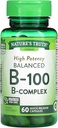 De waarheid van de natuur High Potency Balanced B-100 B-complex, 60 Graaf (pakket van 3)