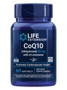 Life Extension Super-Absorbable CoQ10 (Ubichinon) met d-Limonene, Heart Health Supplement, verlicht algemene vermoeidheid, oxidatieve stress verdediging, 50 mg, Non-GMO, Gluten-Free, 60 softgels
