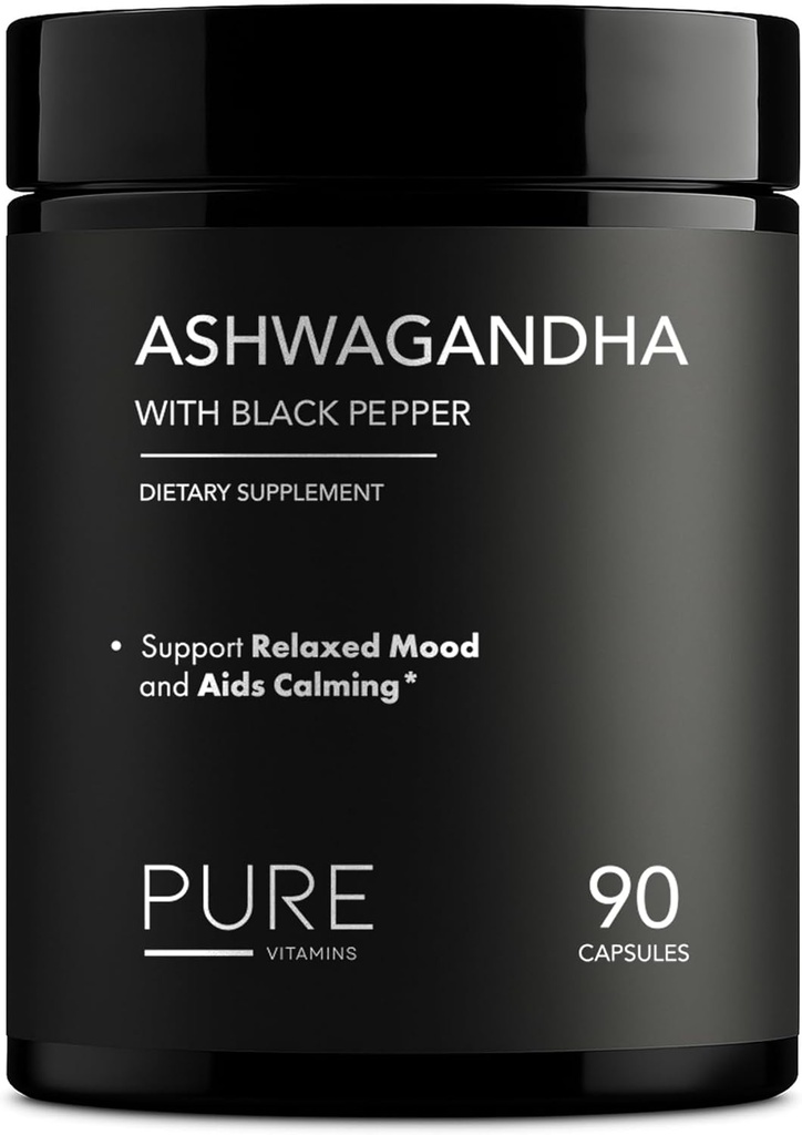 Biologische Ashwagandha 1300mg met Black Pepper 