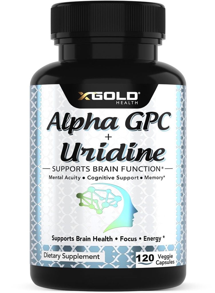 Alpha Gpc + Uridine 900mg 