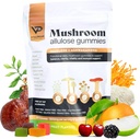 Sugar-Free Ashwagandha & Mushroom Gummies Supplement 10 Functional customs per Serving 