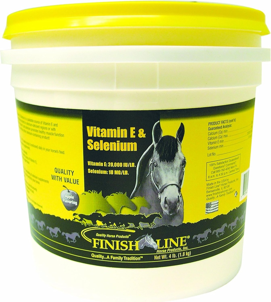Finish Line Horse Products Vitamine E- Selenium