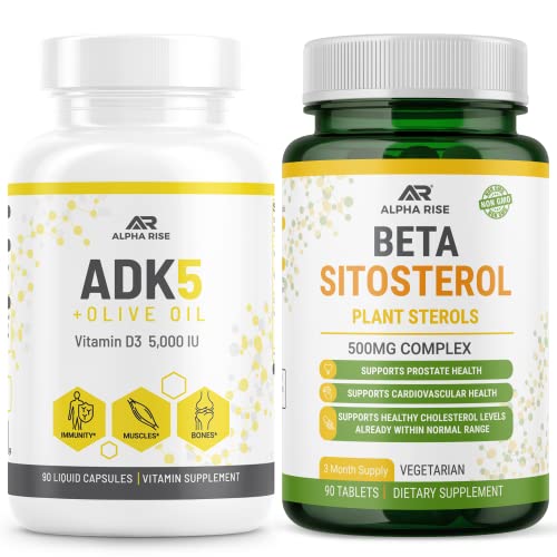 ADK 5 Vitamine Supplement + Beta Sitosterol - Natuurlijke plantensterol
