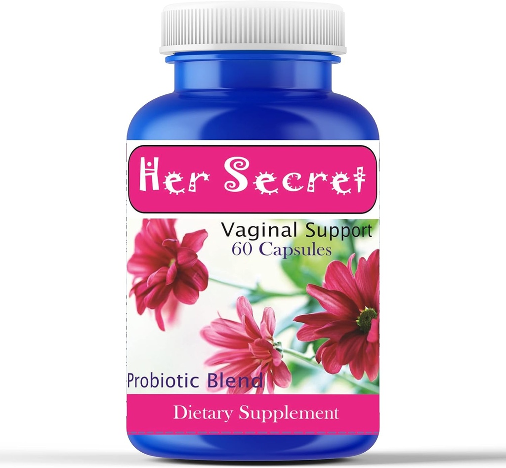 Celebrity LifeStyle Product Haar Geheime Vrouwen . Probiotica met Prebiotica . . Dagelijkse Probiotica voor vrouwen Digestieve Gezondheid, Gut & Vrouwelijke Balance, pH-ondersteuning, Non-GMO, Veganist, Made in USA 60 Capsules