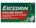 Excedrine Migraine Pain Reliever Caplets 24 ea