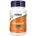NOW Foods Supplements UlcetrolTM, Digestieve Gezondheid*, met PepZin GI® & Mastic Gum, ondersteunt Gastrische Gezondheid*, 60 tabletten