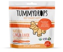 USDA Biologische natuurlijke gember Tummydrops, Glutenvrij & Veganistisch, 33 individueel verpakte druppels in een hersluitbare tas