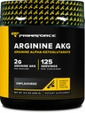 PrimaForce AAKG Arginine poudre, 250 grammes (L-Arginine et acide alpha-Kétoglutarate) Supplément d'entraînement Premium, non-OGM, végétalien, sans gluten