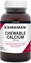Kirkman - Calcium 250mg met vitamine D3-120 Tabletten - Essentiële Mineralen - Helpt het handhaven van sterke botten - Hypoallergeen
