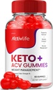 ActivLife Keto ACV Gummies - Active Life Keto Apple Cider Vinegar Gummies, ActivLife Keto + ACV Weight Management Gummies ActiveLife Advanced 1000mg Formula (1 Pack - 60 Gummies)