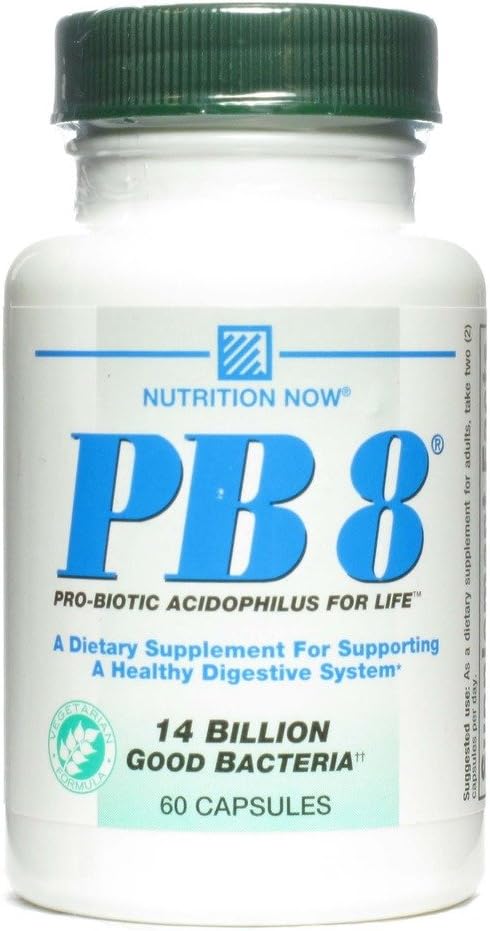PB 8 Pro-biotische Acidophilus - Vegetarische Voeding Nu 60 VCaps