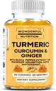 Verhoog uw wellness reis Kurkuma, Curcumin en Ginger Gummies: Een Superfood supplement verrijkt met Black Pepper Extract - 60 Gummies